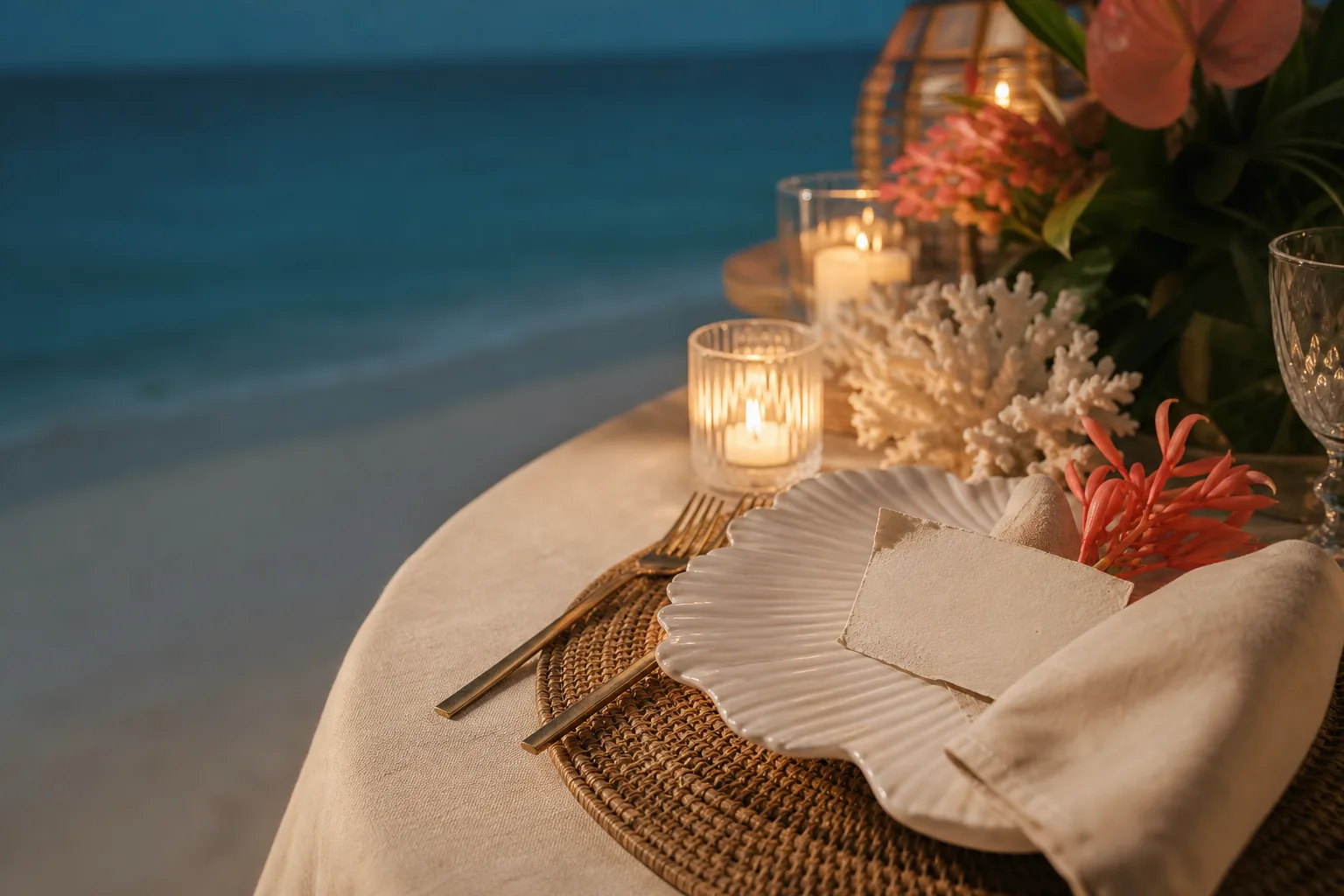 Refined natural details at a Gili Islands boutique property